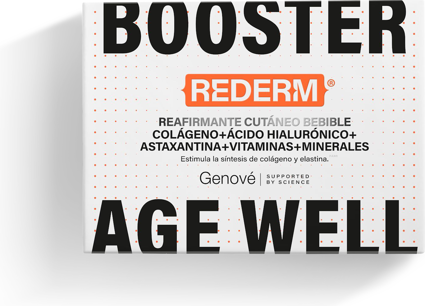 Estuche REDERM Booster Age Well Reafirmante Cutáneo Bebible